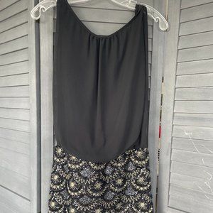 Size 0 Aidan Mattox Black Dress